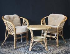 147    Cane patio furniture set
THIS ITEM is SOLD 
If wanting a similar item, note the image number and use "Contact Us" link      $195