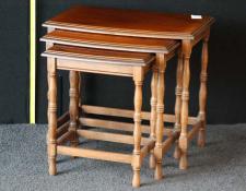   Nest of three occassional tables     $120