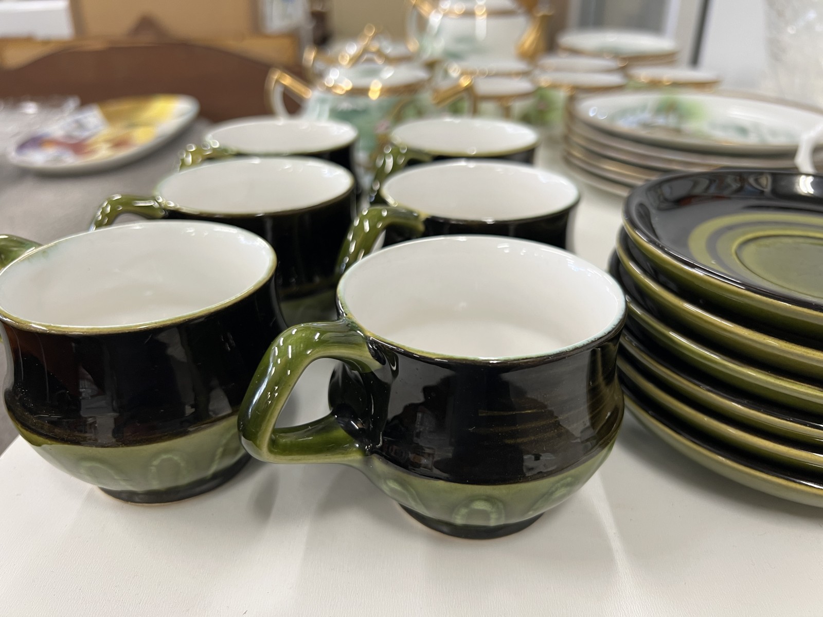 Vintage Crown Lynn Koha Formela Coffee Set (12pc)