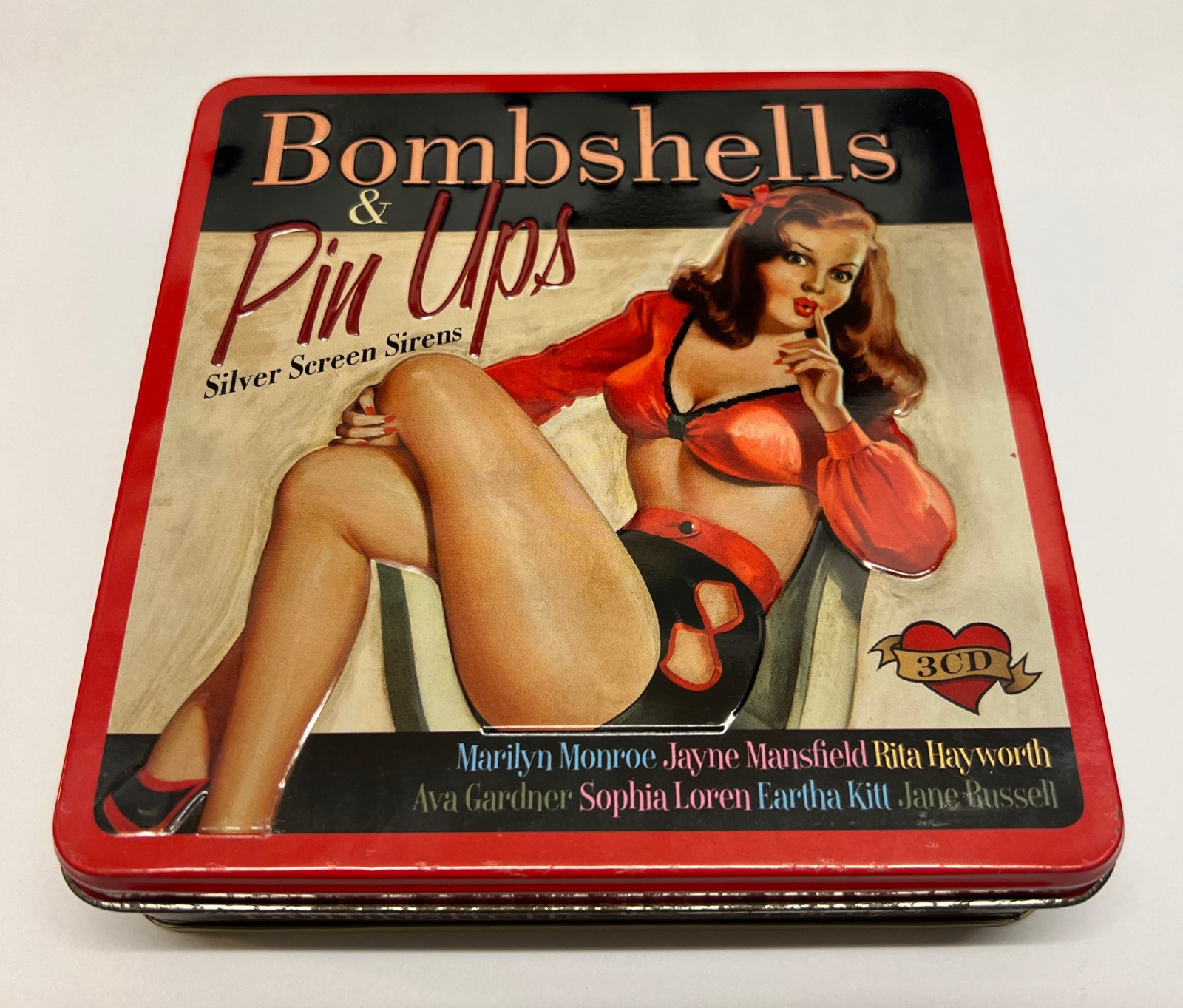 Bombshells & Pin Ups 3-CD Collector Tin Set
