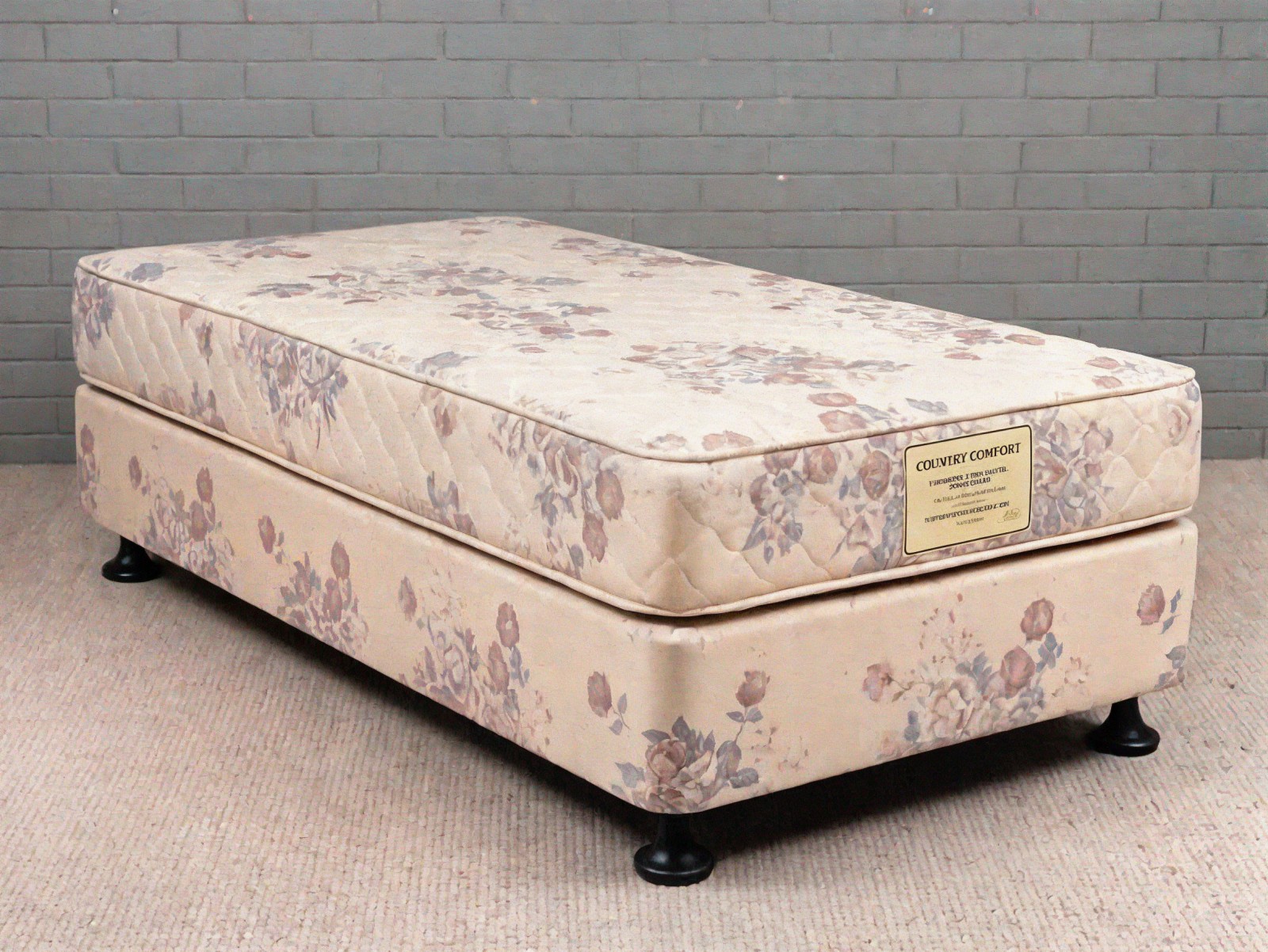 Country Comfort Single Bed & Base Set