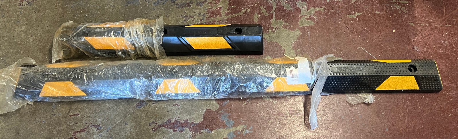 Highway 1 Rubber Wheel Stops (1800mm & 900mm)