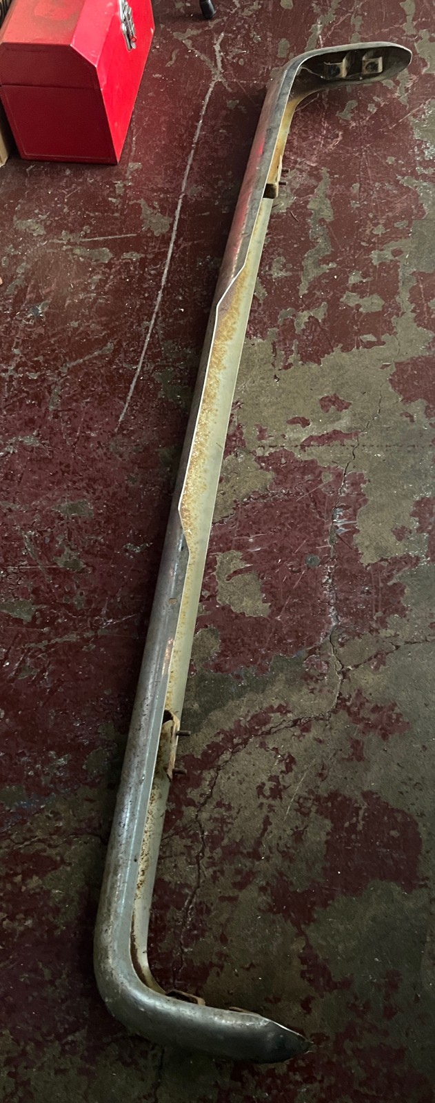Vintage Vauxhall Viva Rear Chrome Bumper