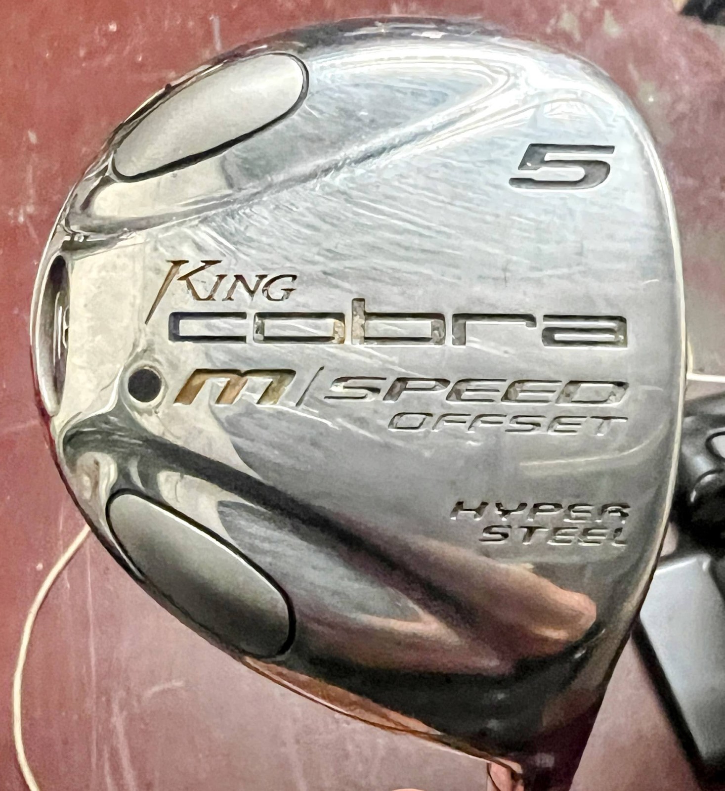 King Cobra M/Speed "Hyper Steel" Offset 5-Wood & Cover