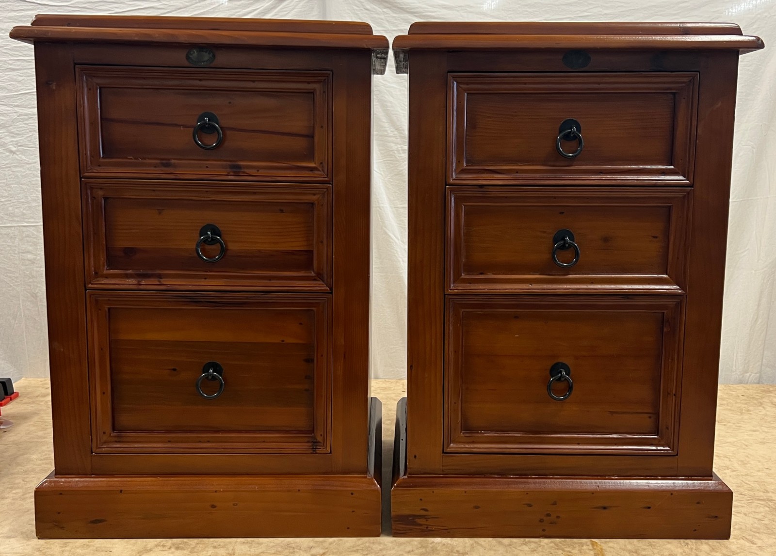 Outback Furniture Pine Bedside Tables (Pair)