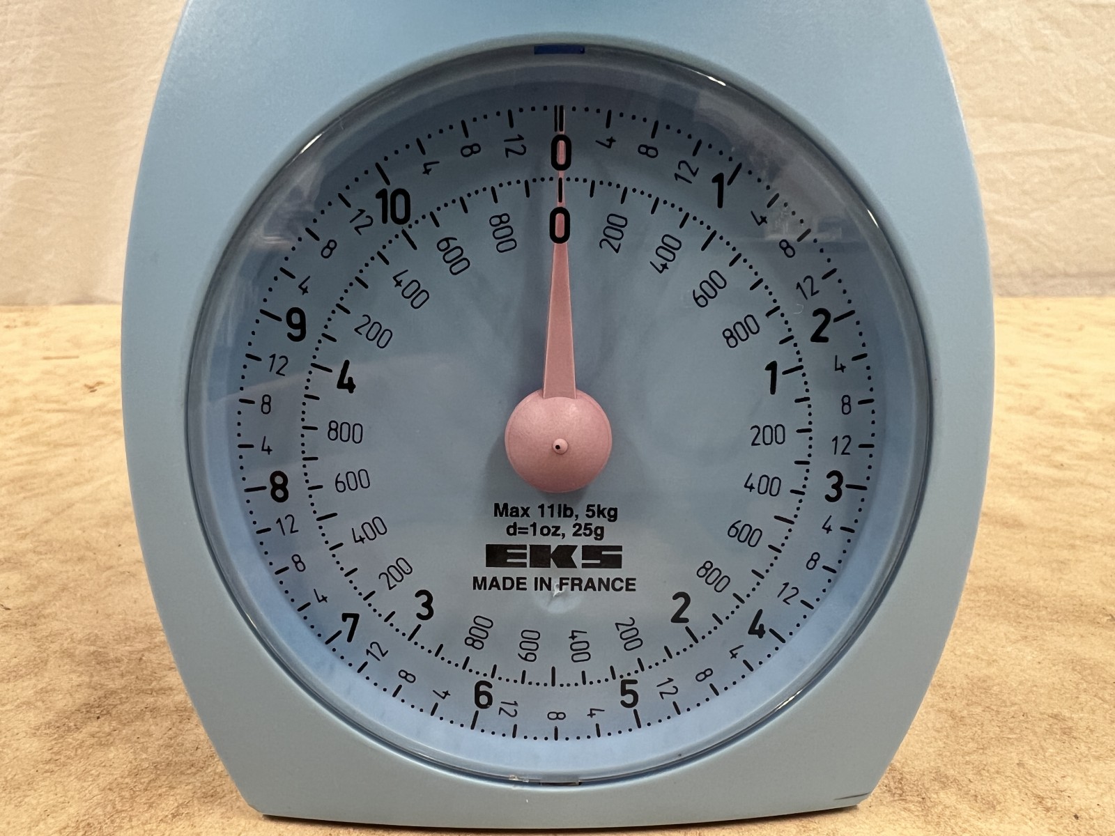 Vintage EKS French Kitchen Scale & Bowl – 5kg
