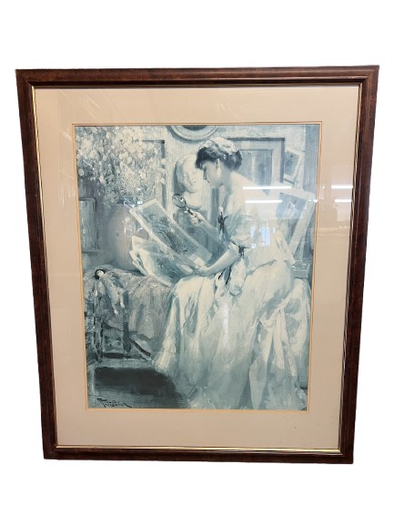 Framed Print: "The Mirror"