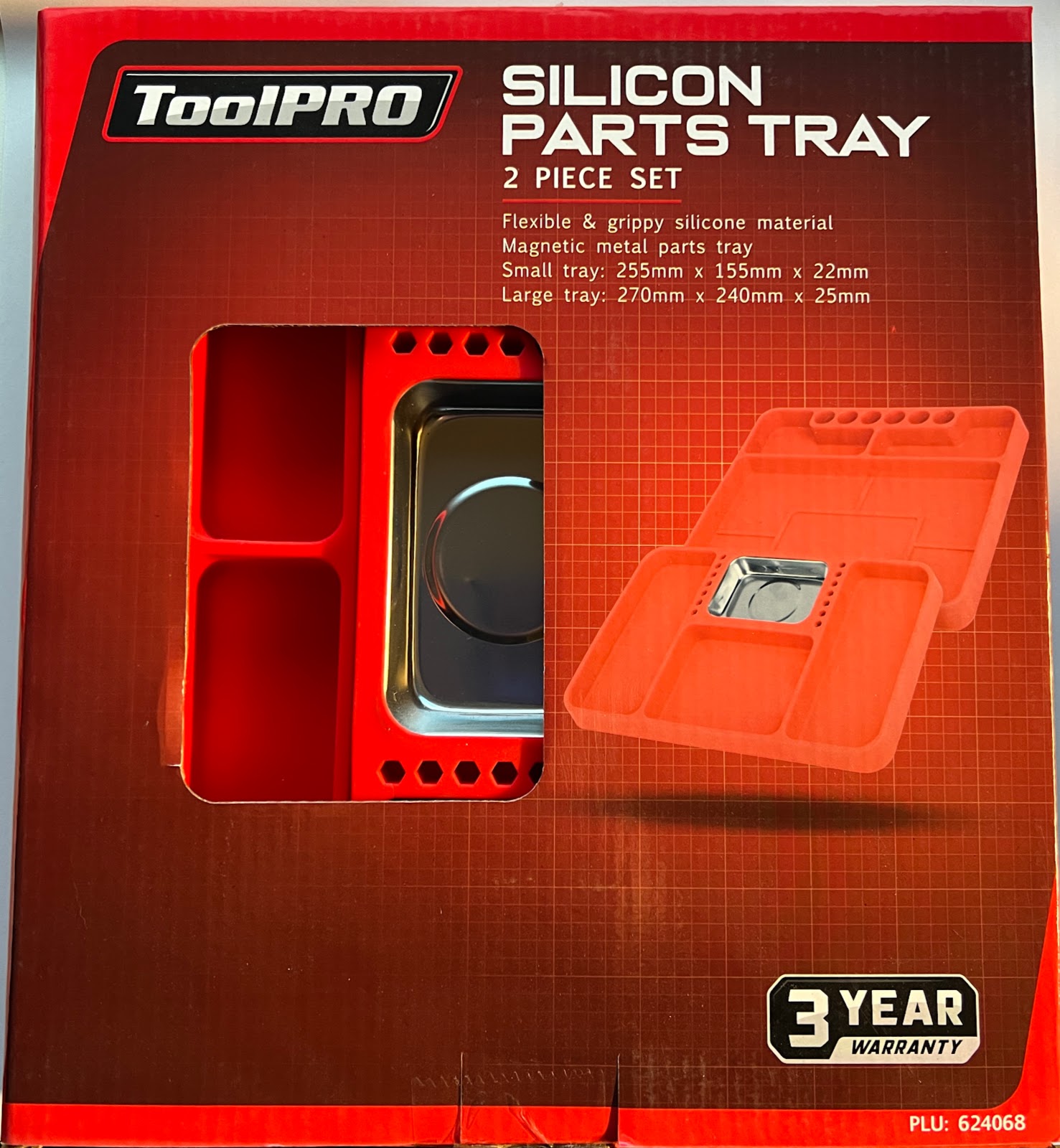 ToolPRO Silicone Parts Tray 2-Piece Set