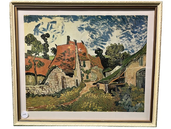"Houses at Auvers" by Vincent van Gogh (1007)