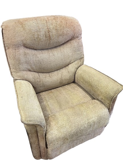 Vintage La-Z-Boy Rocker Recliner – Oatmeal Plush