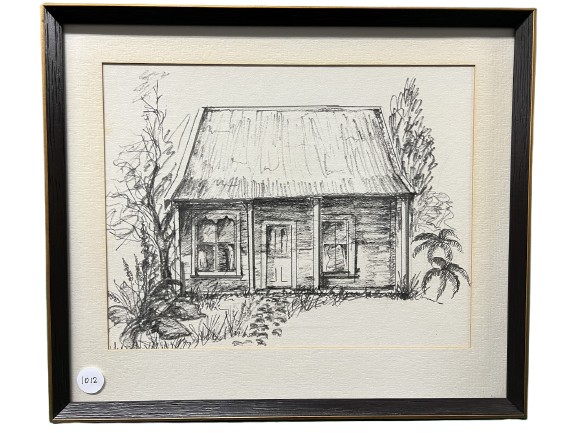 Unidentified NZ Cottage by JE (1012)